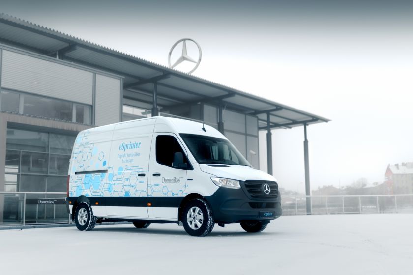 eSprinter has come to Latvia