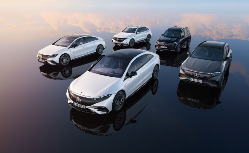 For the first time, Mercedes-EQ electric automobiles will be presented in Latvia