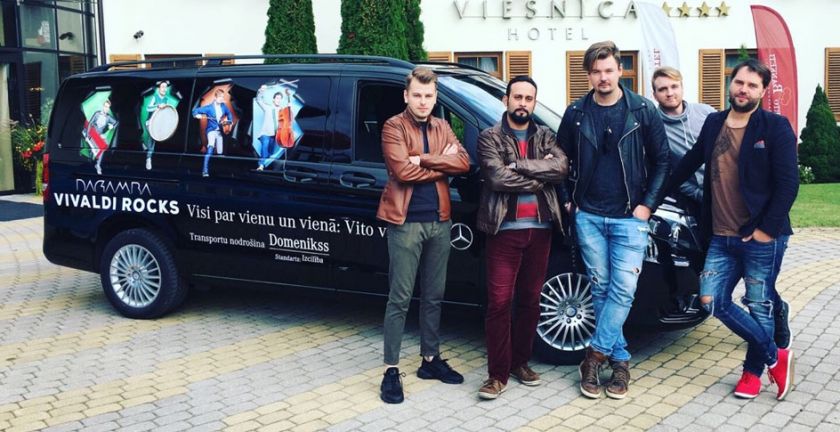 GRUPA DAGAMBA PAR JAUNO MERCEDES-BENZ VITO