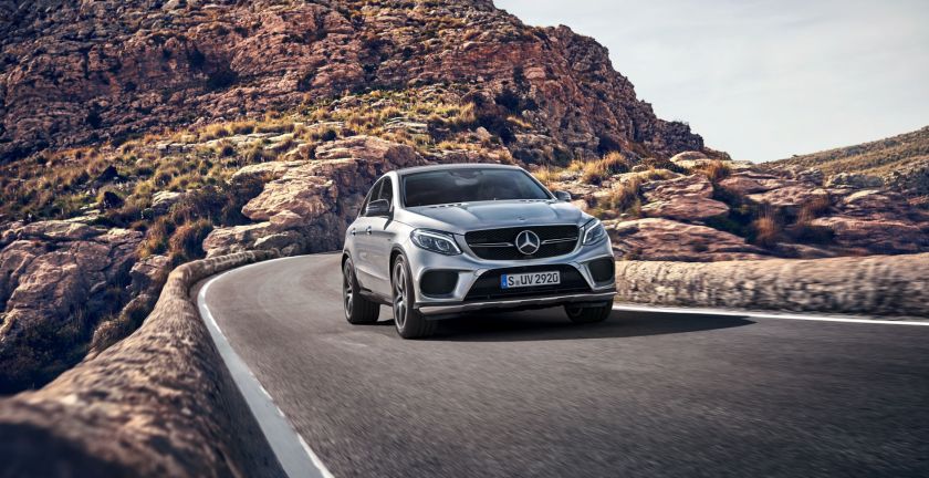 MERCEDES-BENZ GLE COUPÉ: PERFEKTA STILU SINERĢIJA