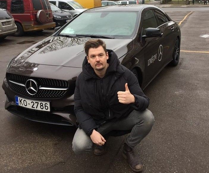 Mūziķis un grupas DAGAMBA līderis Valters Pūce par Mercedes-Benz CLA