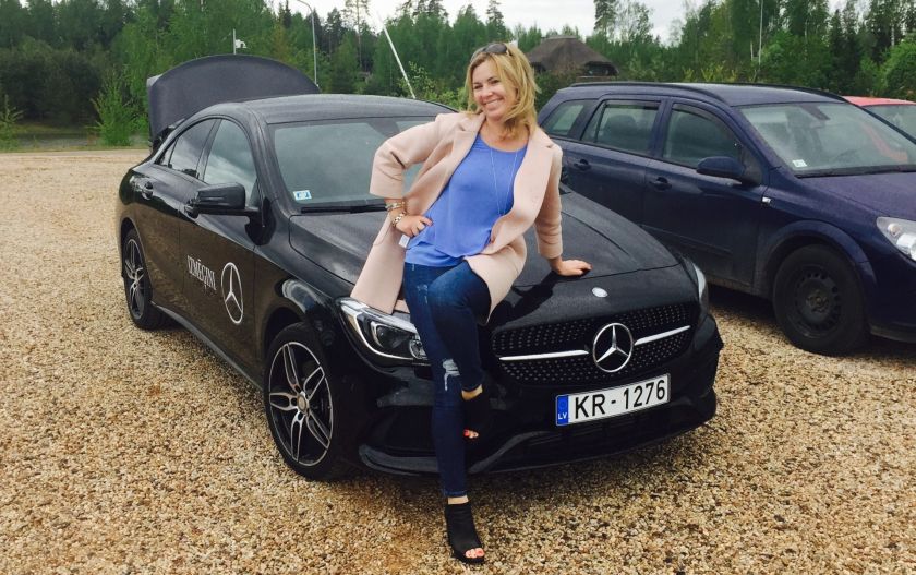 T/C "Spice" direktore Iveta Lāce: Mercedes-Benz CLA komforts un estētiskais valdzinājums