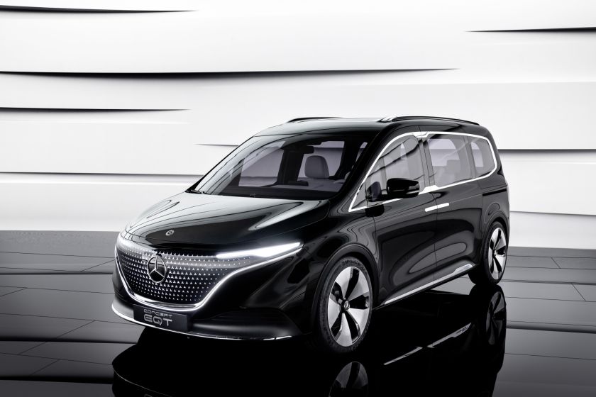 Premiere of the Concept EQT – forerunner of a new premium quality in the small van segment